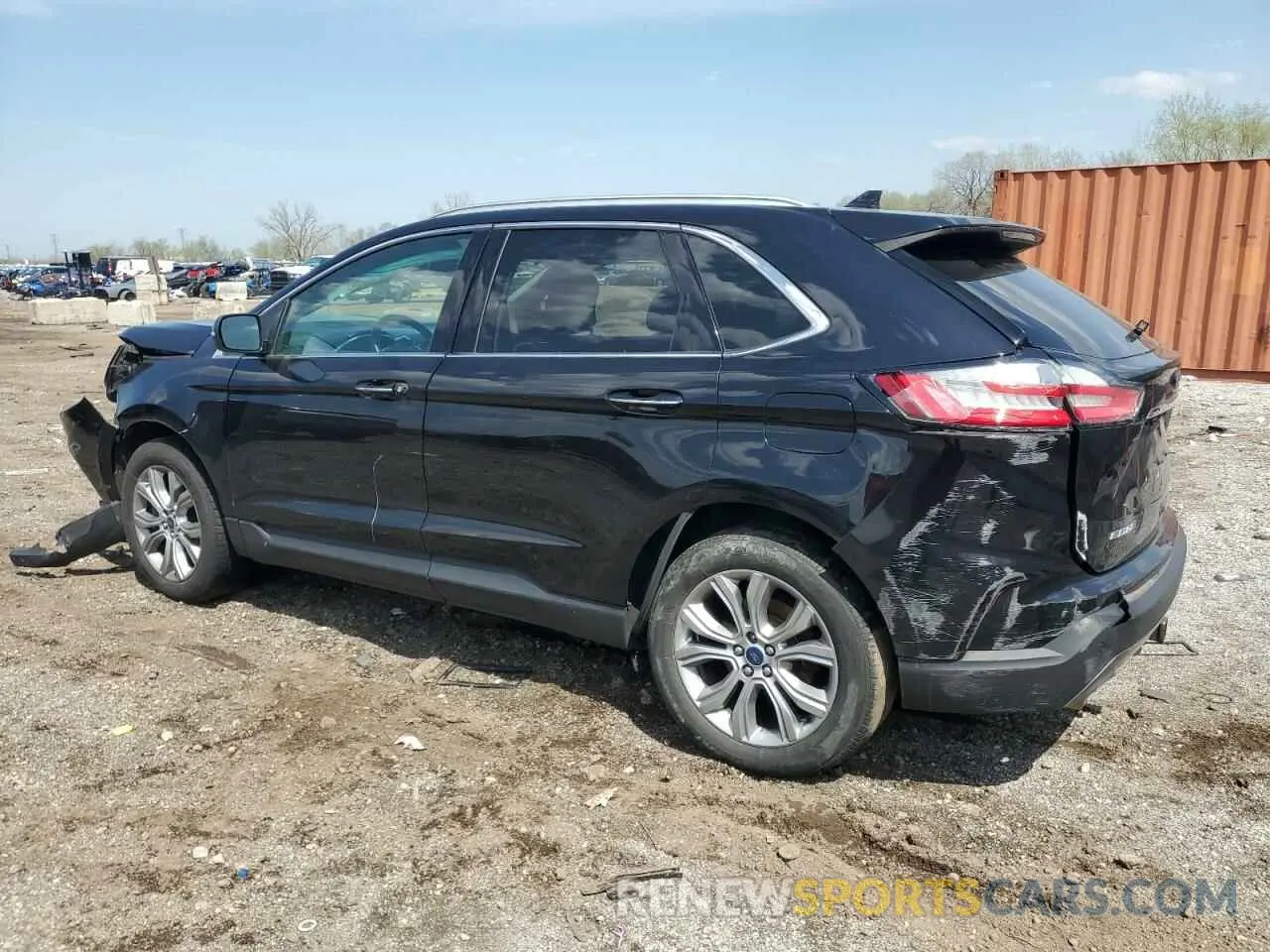 2 Photograph of a damaged car 2FMPK4K92KBB92935 FORD EDGE 2019