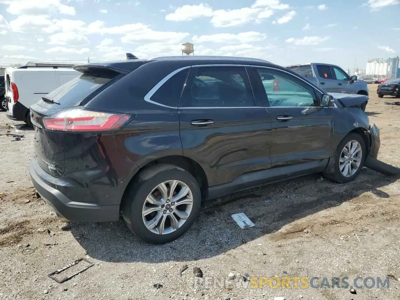 3 Photograph of a damaged car 2FMPK4K92KBB92935 FORD EDGE 2019