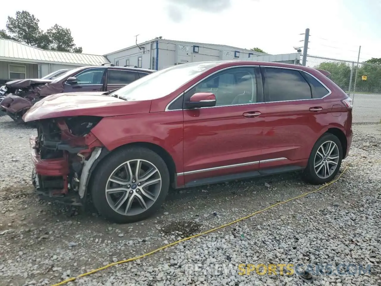 1 Photograph of a damaged car 2FMPK4K93KBB03096 FORD EDGE 2019