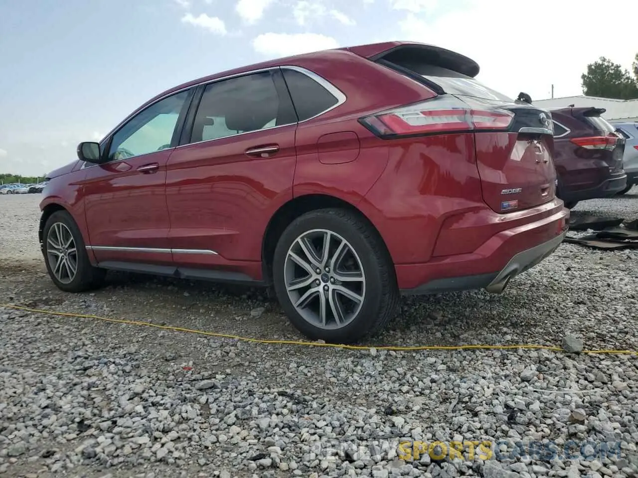 2 Photograph of a damaged car 2FMPK4K93KBB03096 FORD EDGE 2019