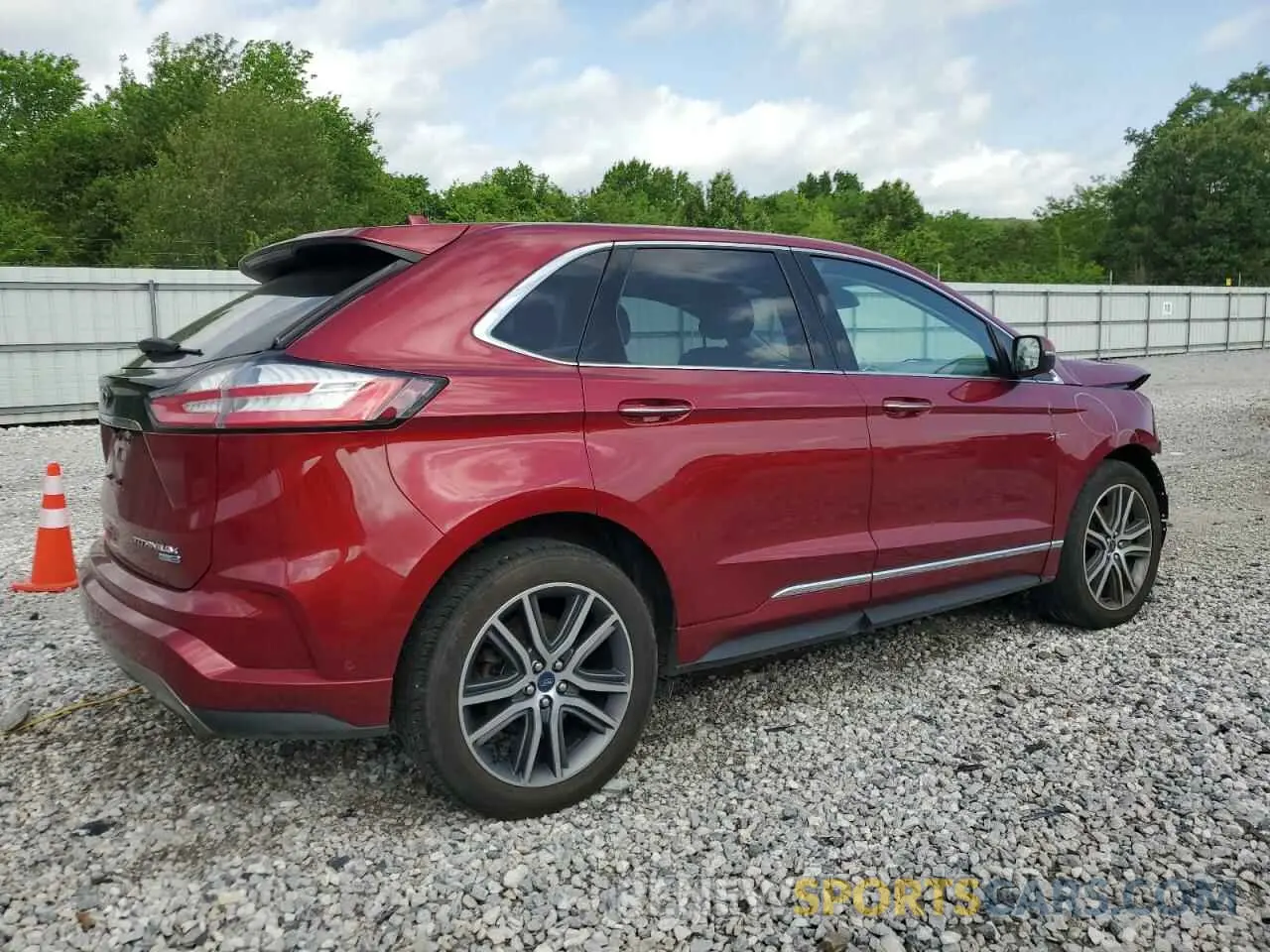 3 Photograph of a damaged car 2FMPK4K93KBB03096 FORD EDGE 2019
