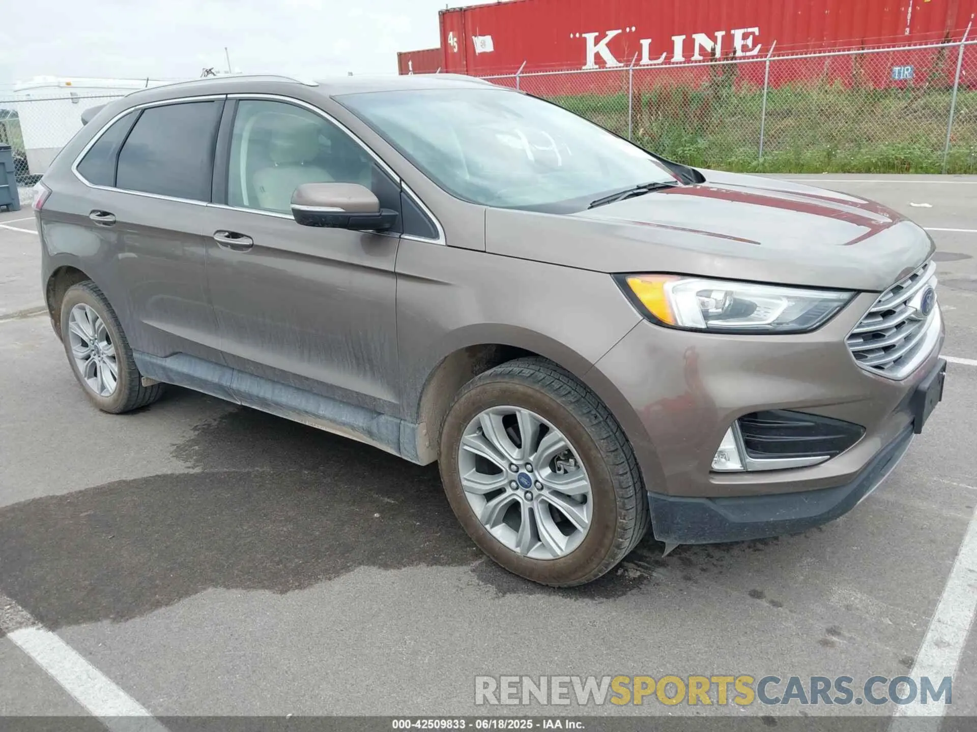 1 Photograph of a damaged car 2FMPK4K93KBB13188 FORD EDGE 2019