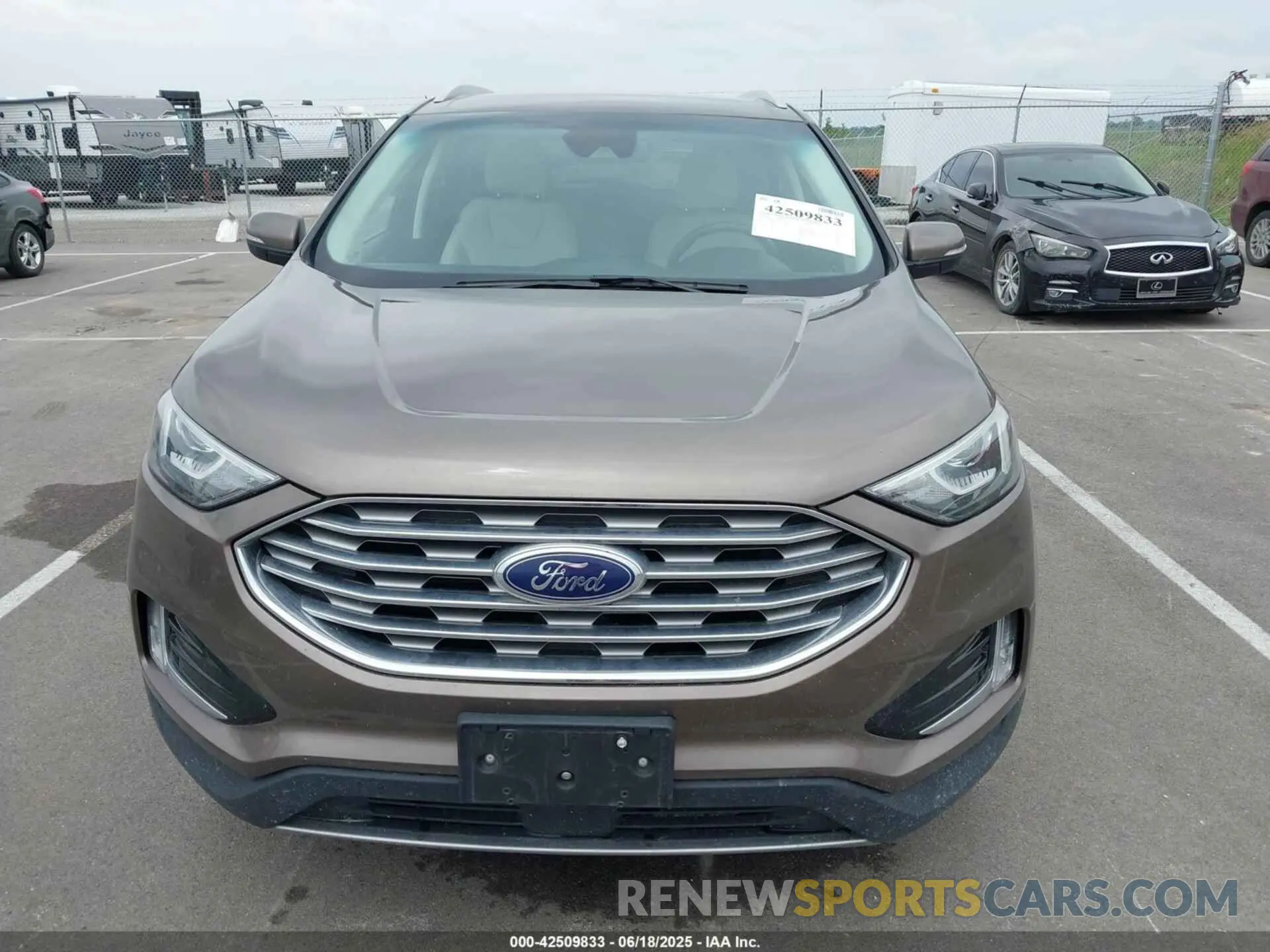 13 Photograph of a damaged car 2FMPK4K93KBB13188 FORD EDGE 2019