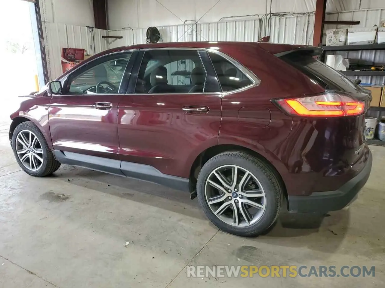 2 Photograph of a damaged car 2FMPK4K93KBB22585 FORD EDGE 2019