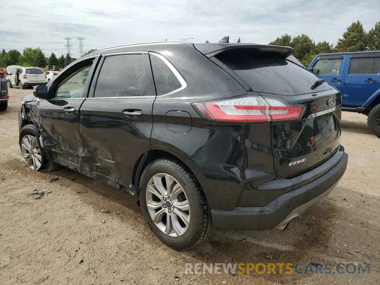 2 Photograph of a damaged car 2FMPK4K93KBB42822 FORD EDGE 2019