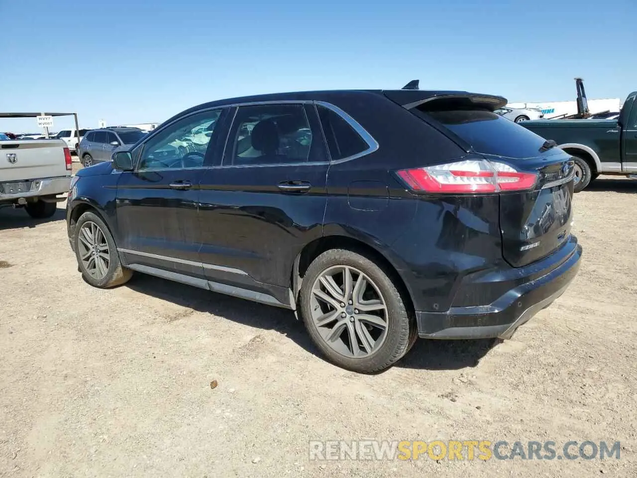 2 Photograph of a damaged car 2FMPK4K93KBB75822 FORD EDGE 2019