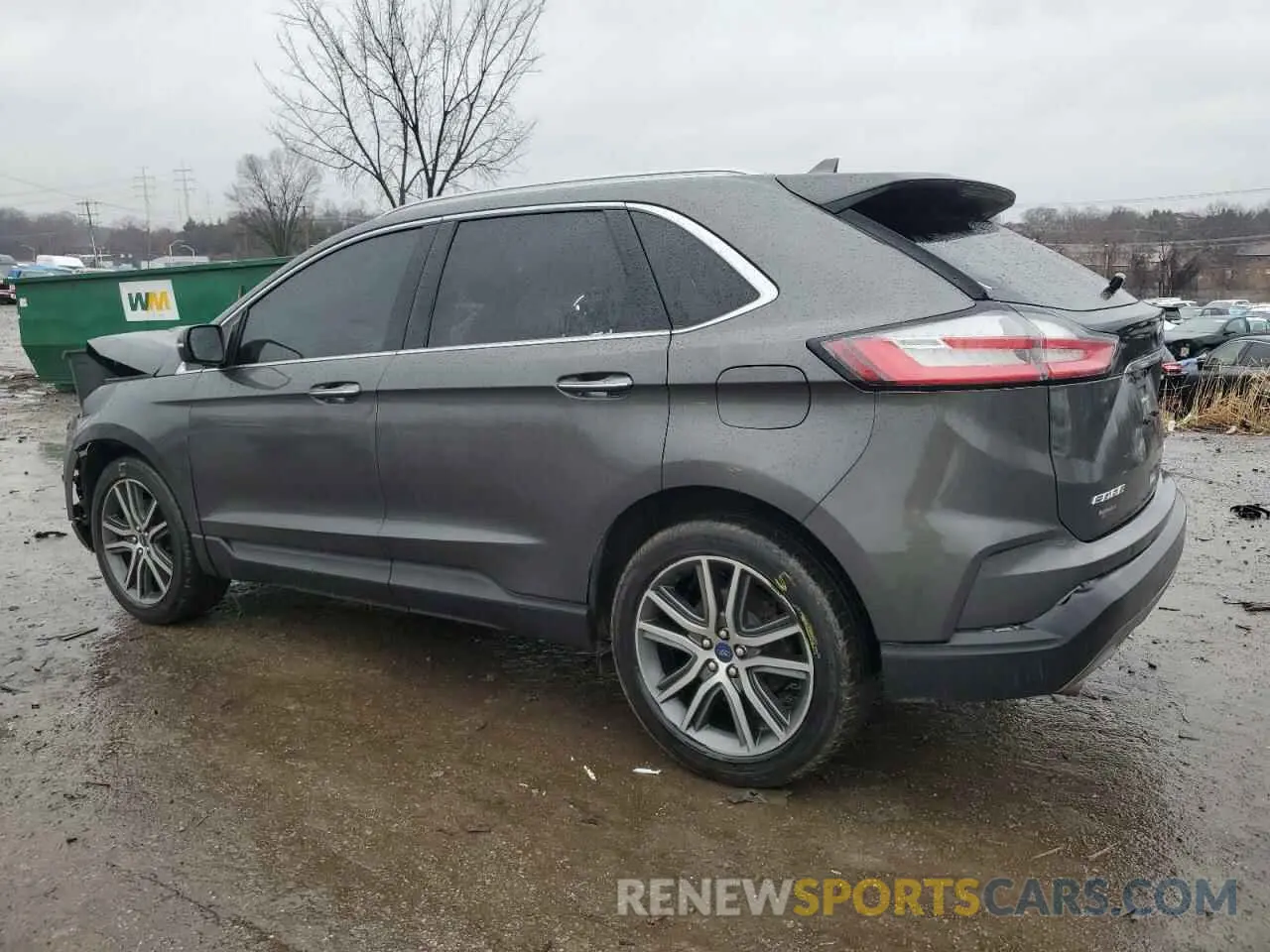 2 Photograph of a damaged car 2FMPK4K93KBB85735 FORD EDGE 2019