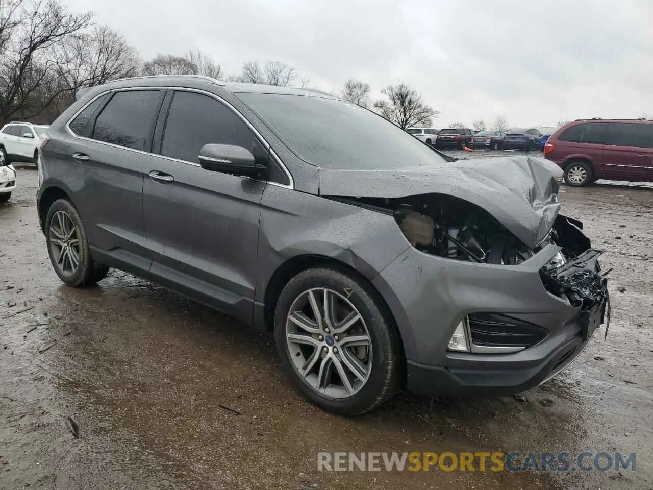 4 Photograph of a damaged car 2FMPK4K93KBB85735 FORD EDGE 2019