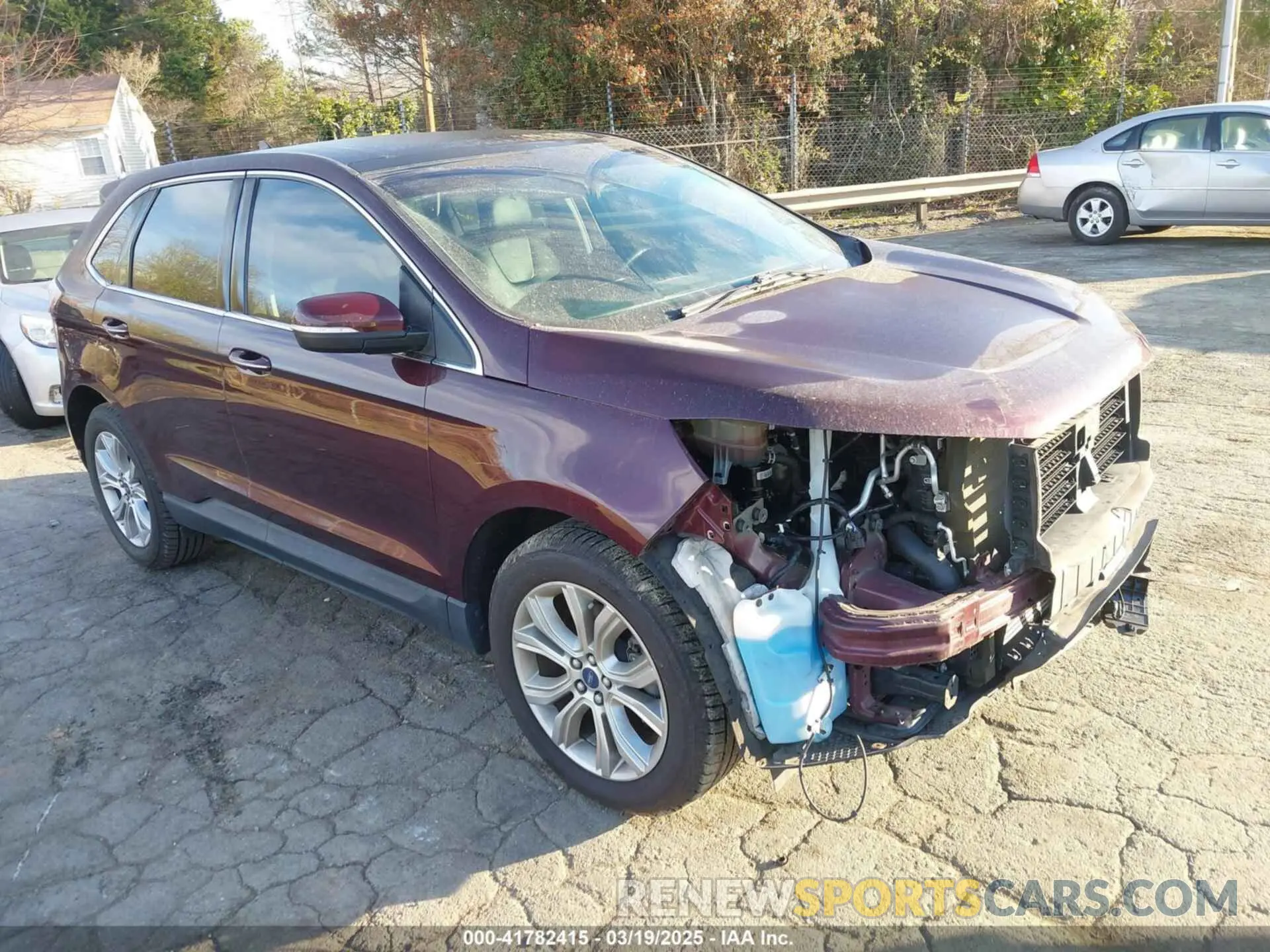 1 Photograph of a damaged car 2FMPK4K94KBB35619 FORD EDGE 2019