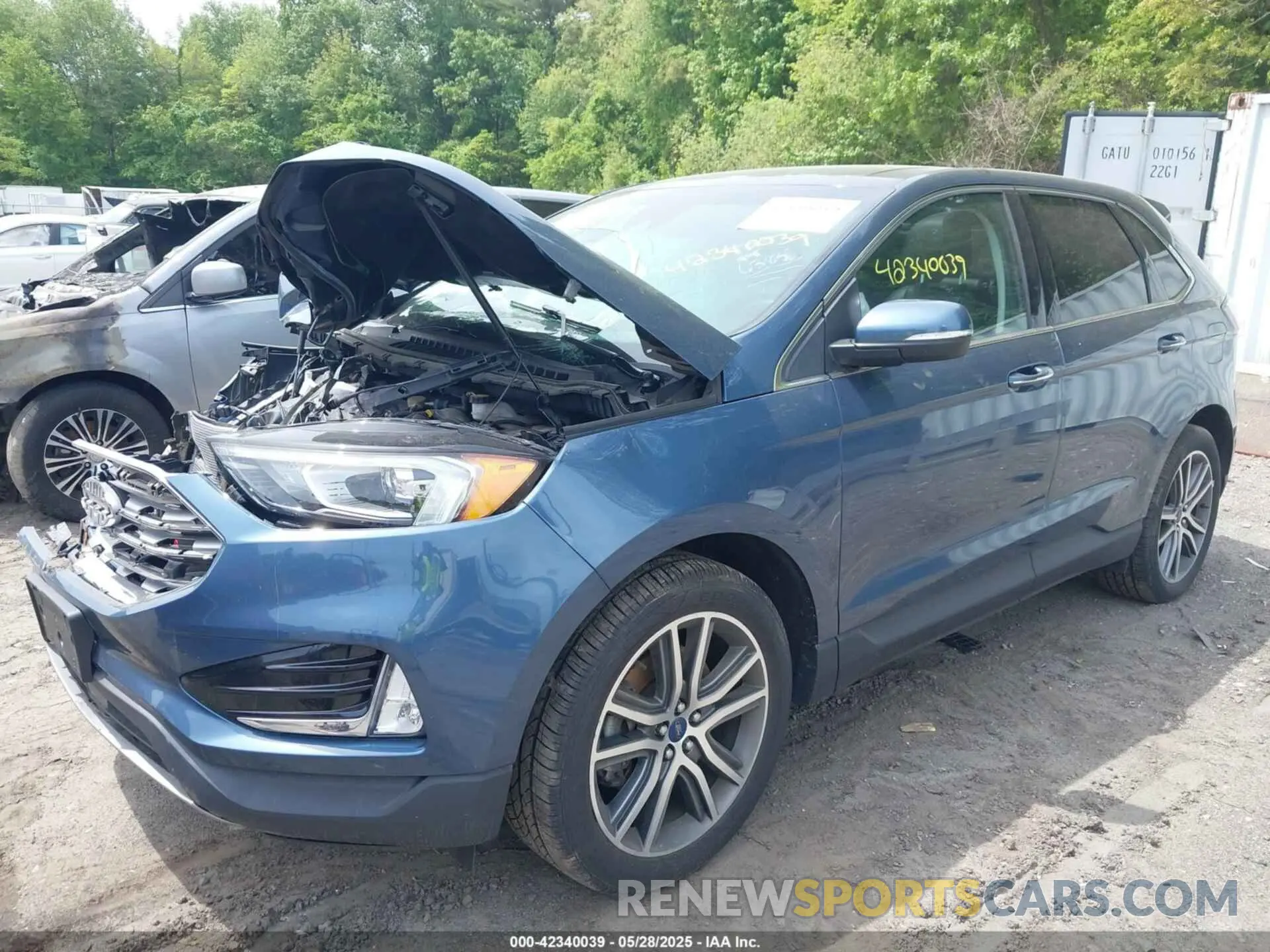 2 Photograph of a damaged car 2FMPK4K94KBB51903 FORD EDGE 2019