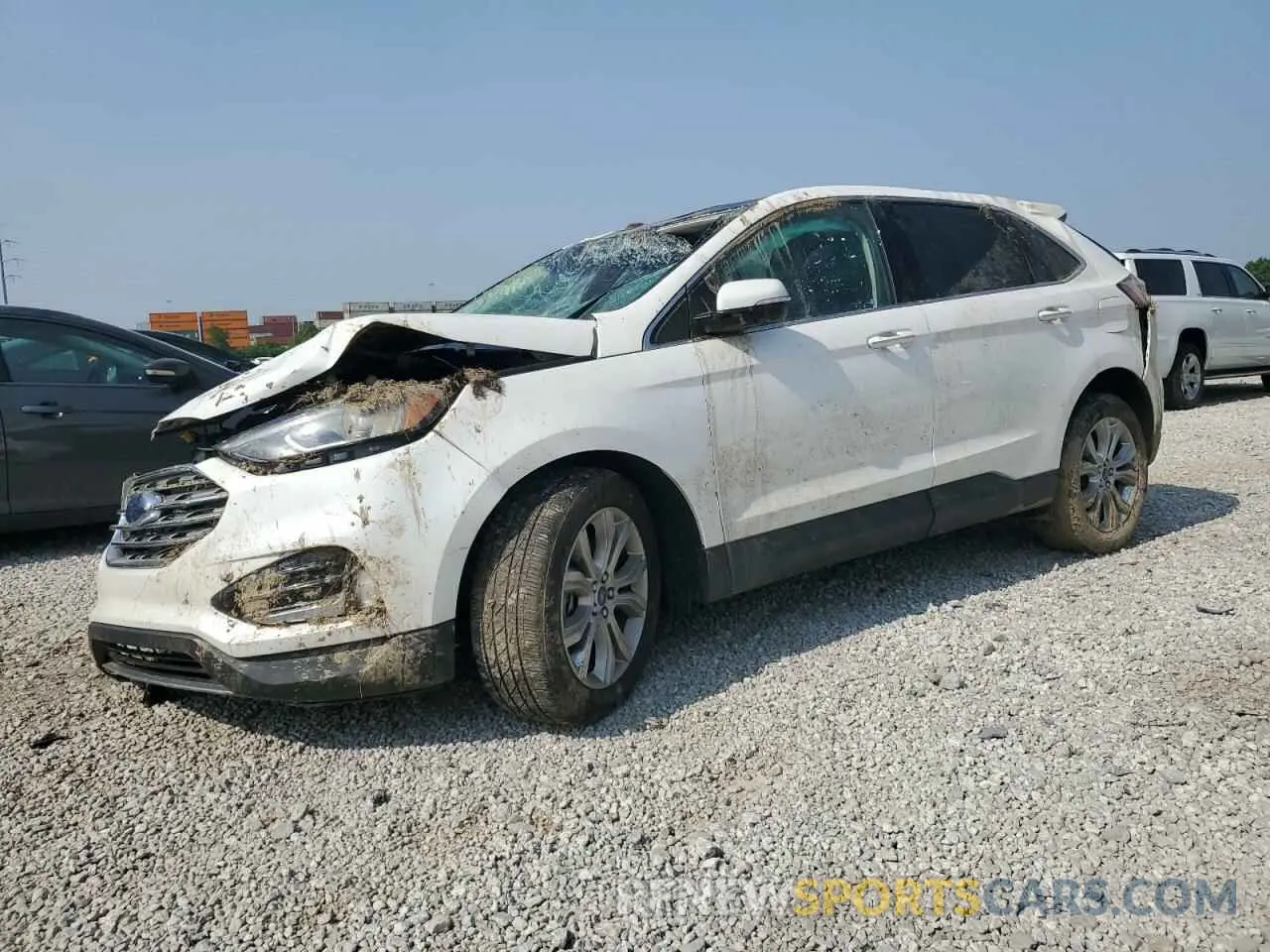 1 Photograph of a damaged car 2FMPK4K94KBC17432 FORD EDGE 2019