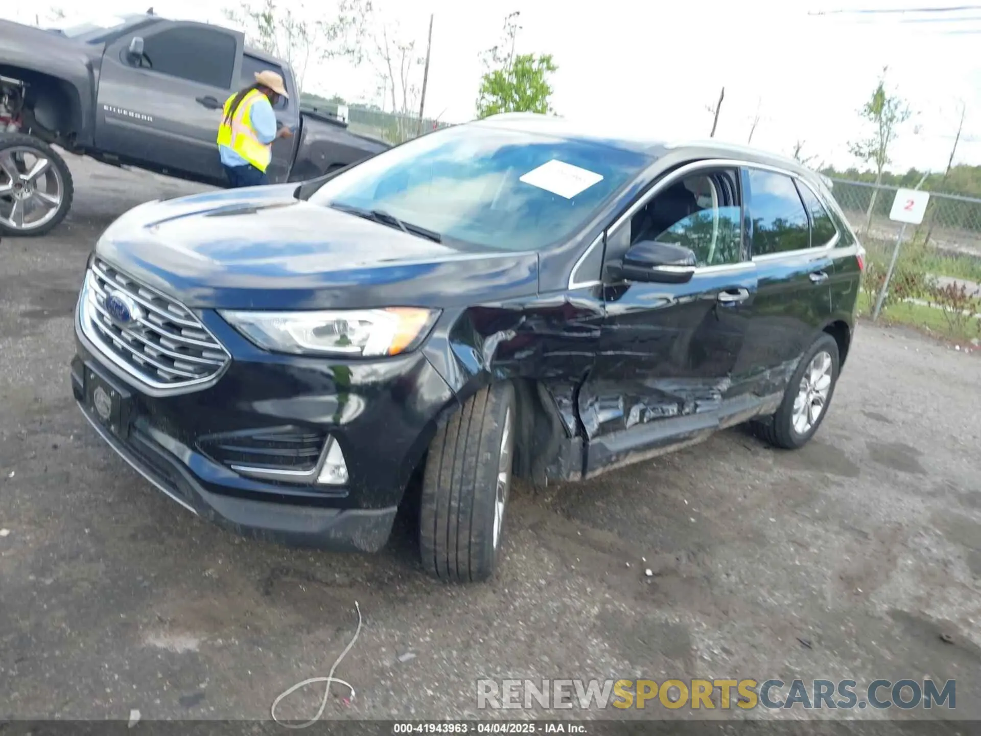 2 Photograph of a damaged car 2FMPK4K94KBC39933 FORD EDGE 2019