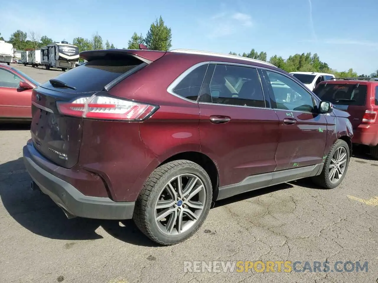 3 Photograph of a damaged car 2FMPK4K94KBC49247 FORD EDGE 2019
