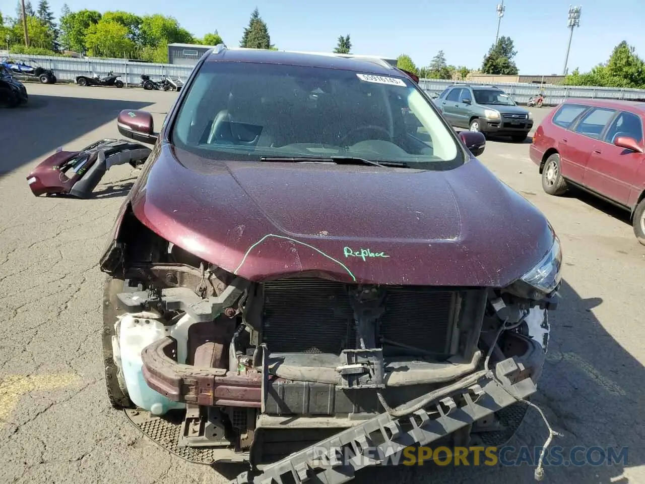 5 Photograph of a damaged car 2FMPK4K94KBC49247 FORD EDGE 2019