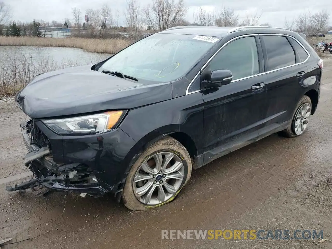 1 Photograph of a damaged car 2FMPK4K95KBB53403 FORD EDGE 2019