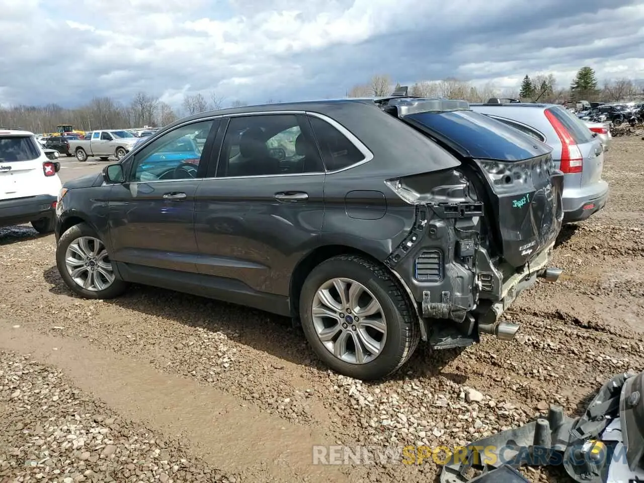 2 Photograph of a damaged car 2FMPK4K95KBC23059 FORD EDGE 2019