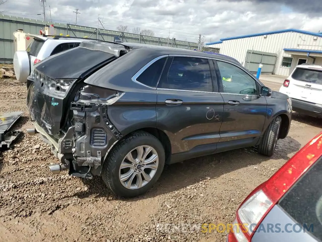 3 Photograph of a damaged car 2FMPK4K95KBC23059 FORD EDGE 2019
