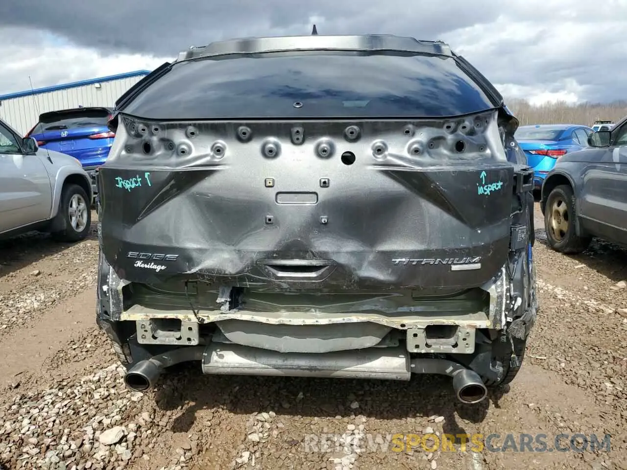 6 Photograph of a damaged car 2FMPK4K95KBC23059 FORD EDGE 2019