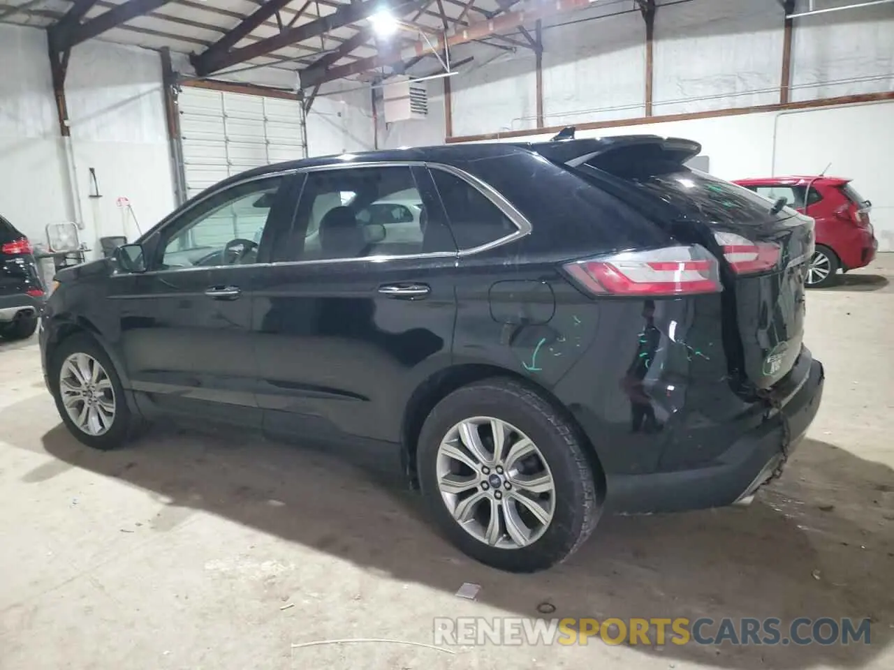 2 Photograph of a damaged car 2FMPK4K96KBB27103 FORD EDGE 2019