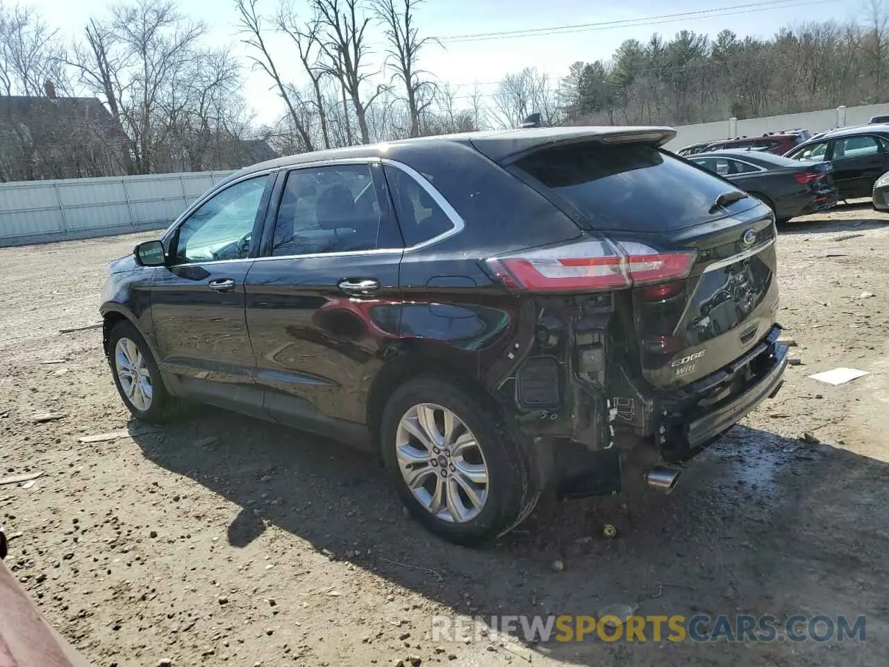 2 Photograph of a damaged car 2FMPK4K96KBB95207 FORD EDGE 2019