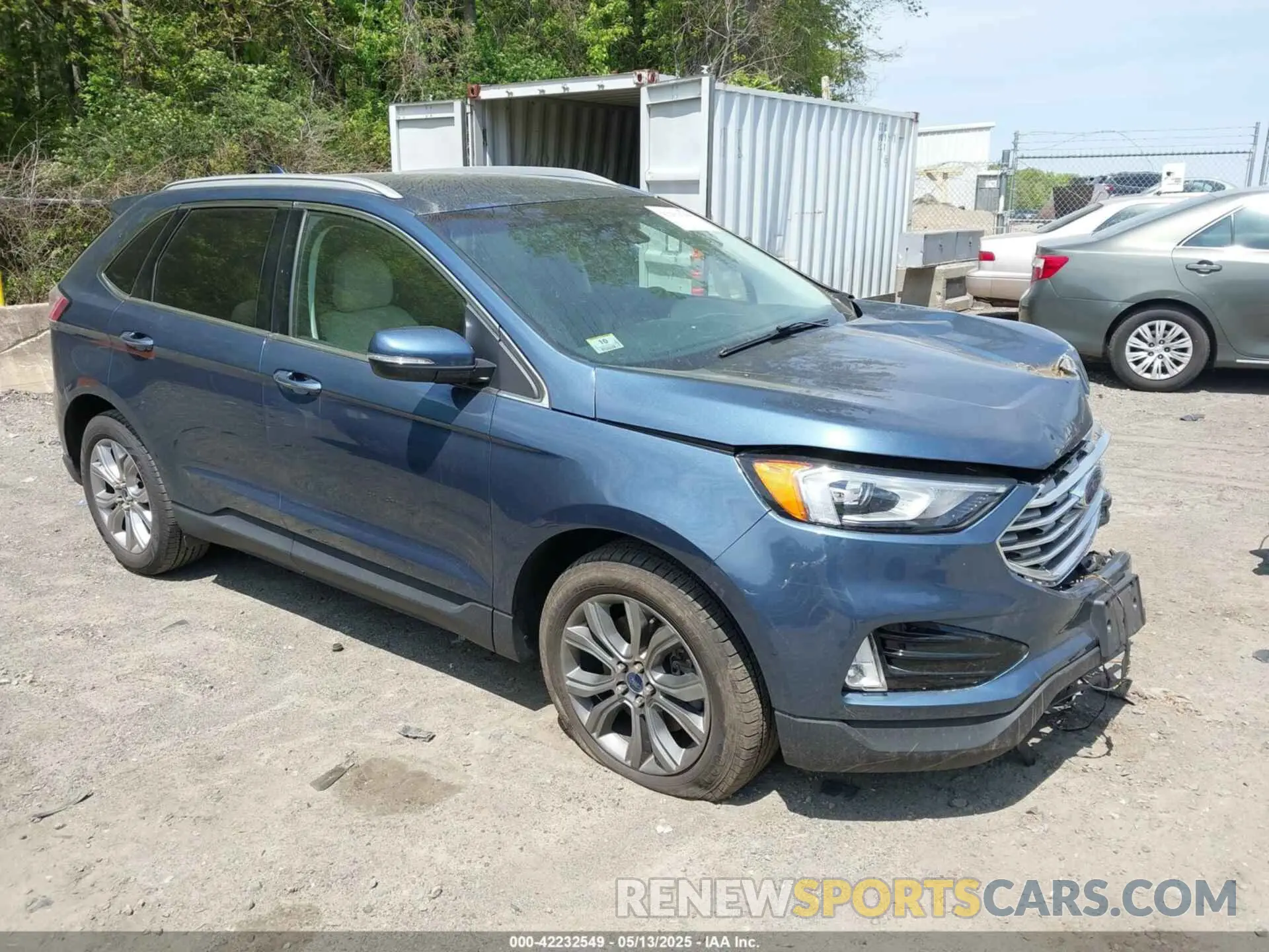 1 Photograph of a damaged car 2FMPK4K97KBC40378 FORD EDGE 2019