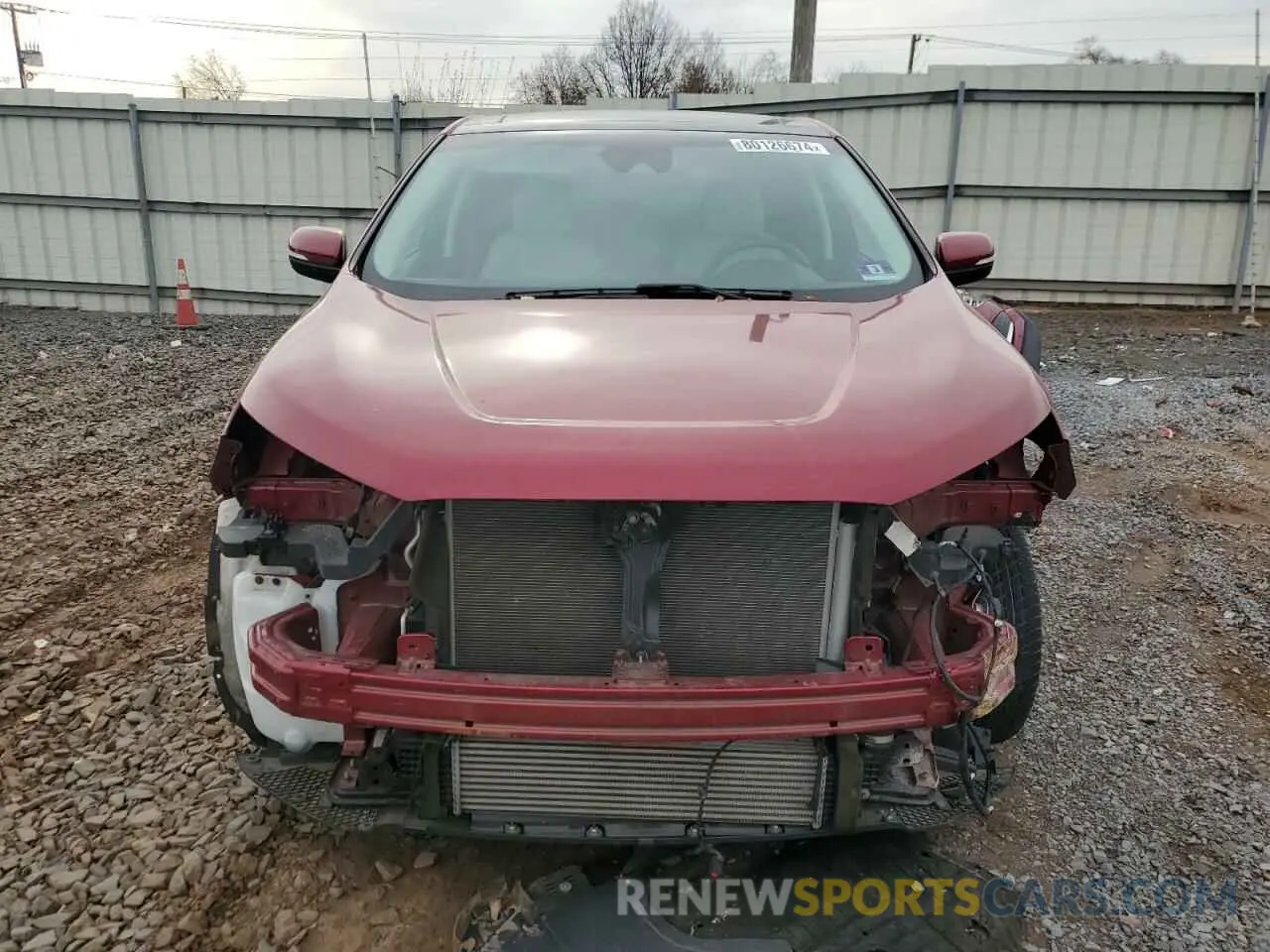 5 Photograph of a damaged car 2FMPK4K98KBB00467 FORD EDGE 2019