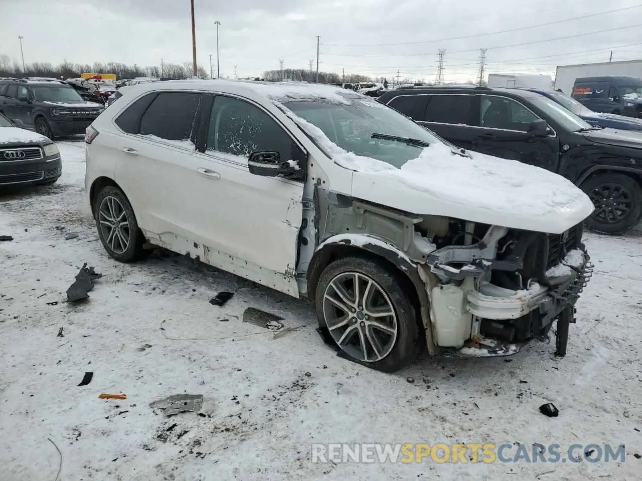 4 Photograph of a damaged car 2FMPK4K98KBC34850 FORD EDGE 2019