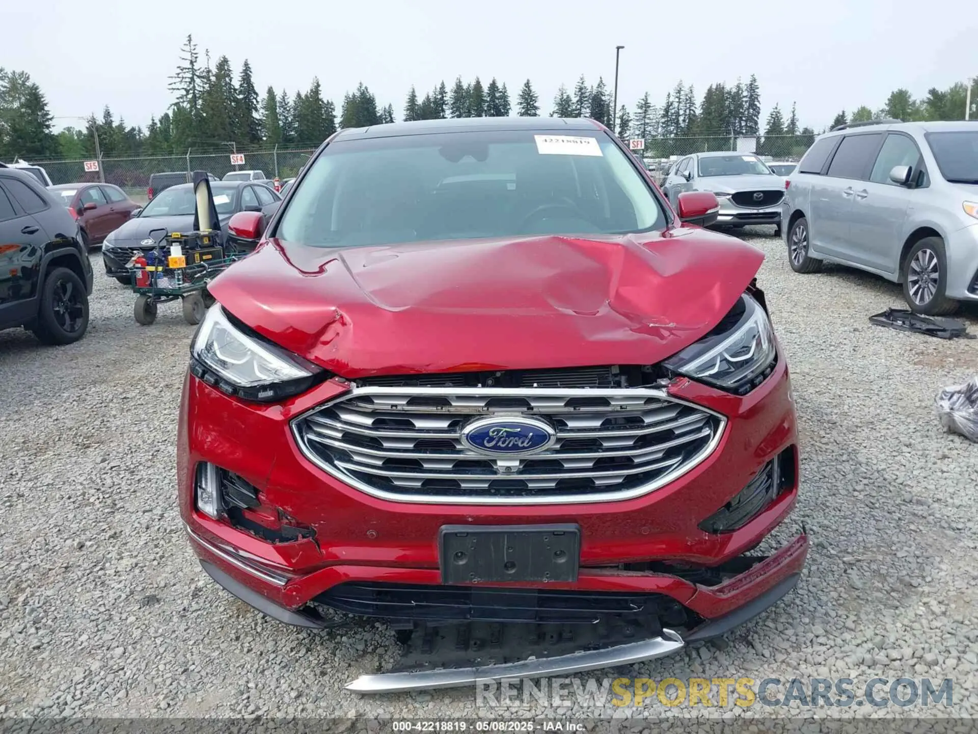 6 Photograph of a damaged car 2FMPK4K99KBB47037 FORD EDGE 2019
