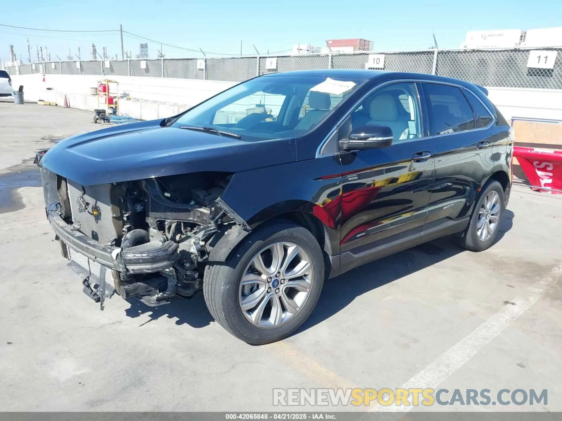 2 Photograph of a damaged car 2FMPK4K99KBB76439 FORD EDGE 2019