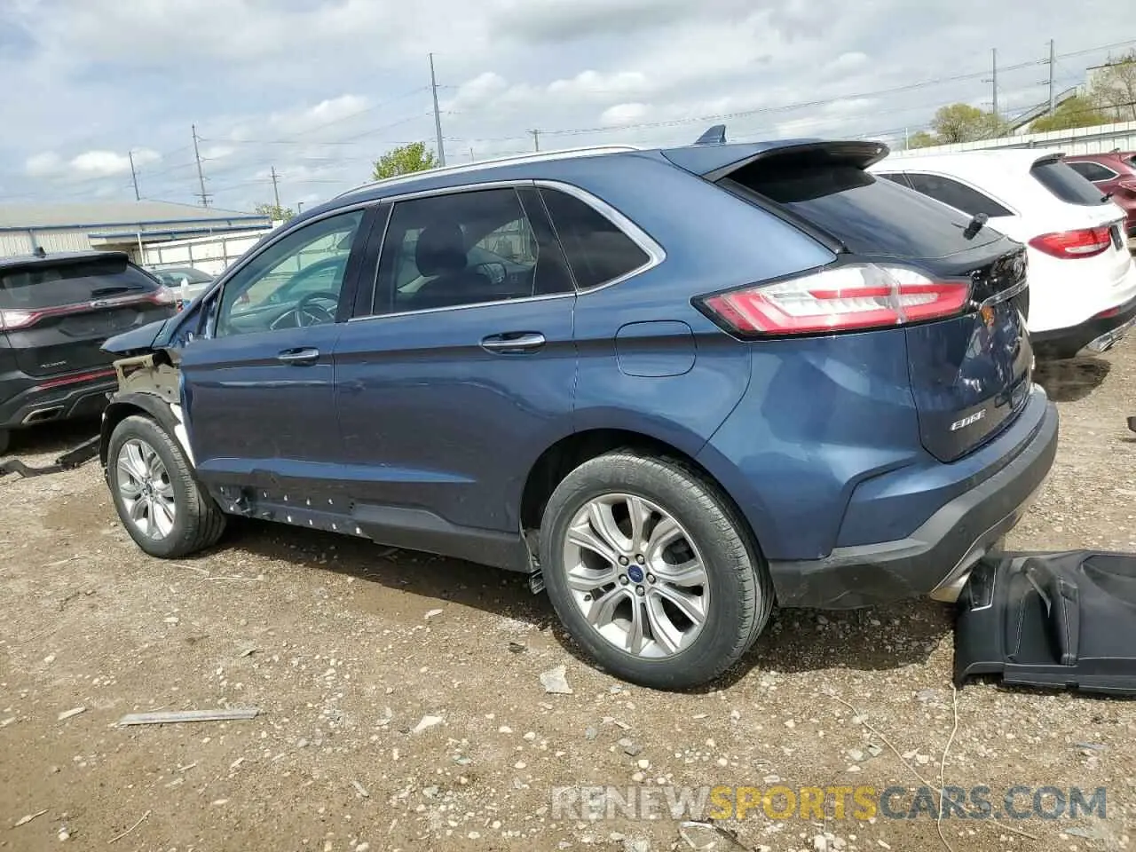 2 Photograph of a damaged car 2FMPK4K99KBC11058 FORD EDGE 2019