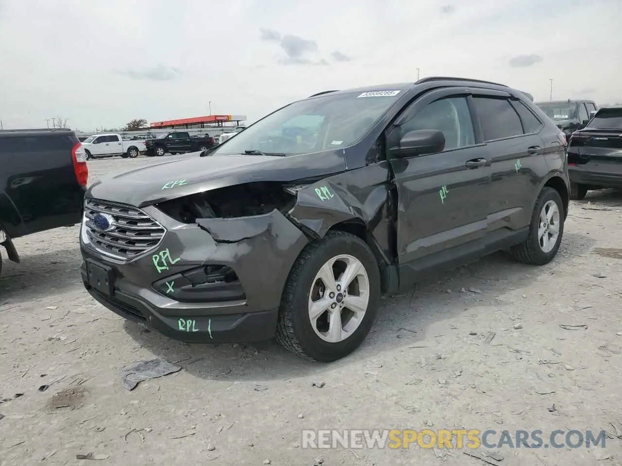 1 Photograph of a damaged car 2FMPK3G91LBB14182 FORD EDGE 2020