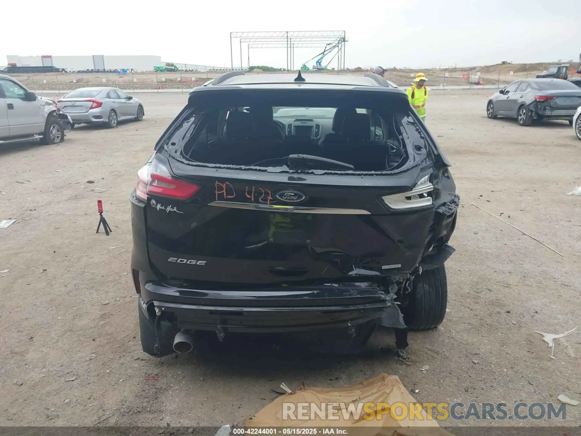 15 Photograph of a damaged car 2FMPK3G92LBA10431 FORD EDGE 2020