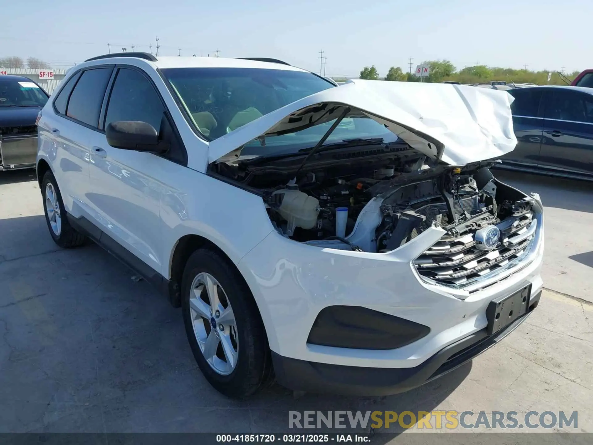 1 Photograph of a damaged car 2FMPK3G92LBA35135 FORD EDGE 2020