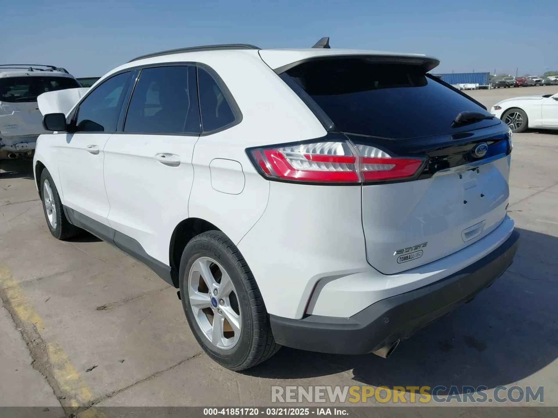 3 Photograph of a damaged car 2FMPK3G92LBA35135 FORD EDGE 2020