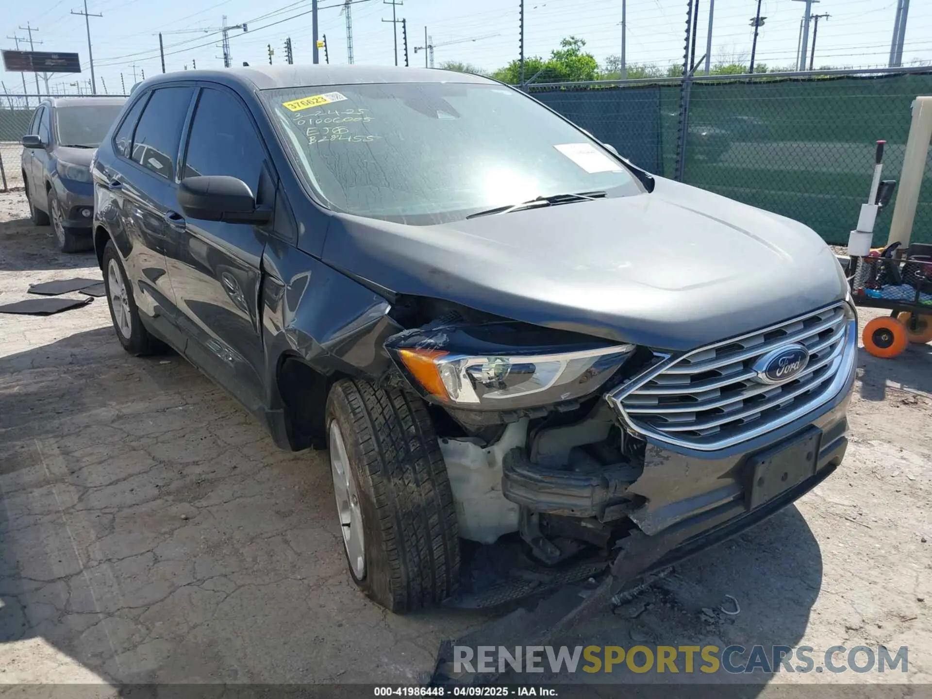 1 Photograph of a damaged car 2FMPK3G93LBB28455 FORD EDGE 2020