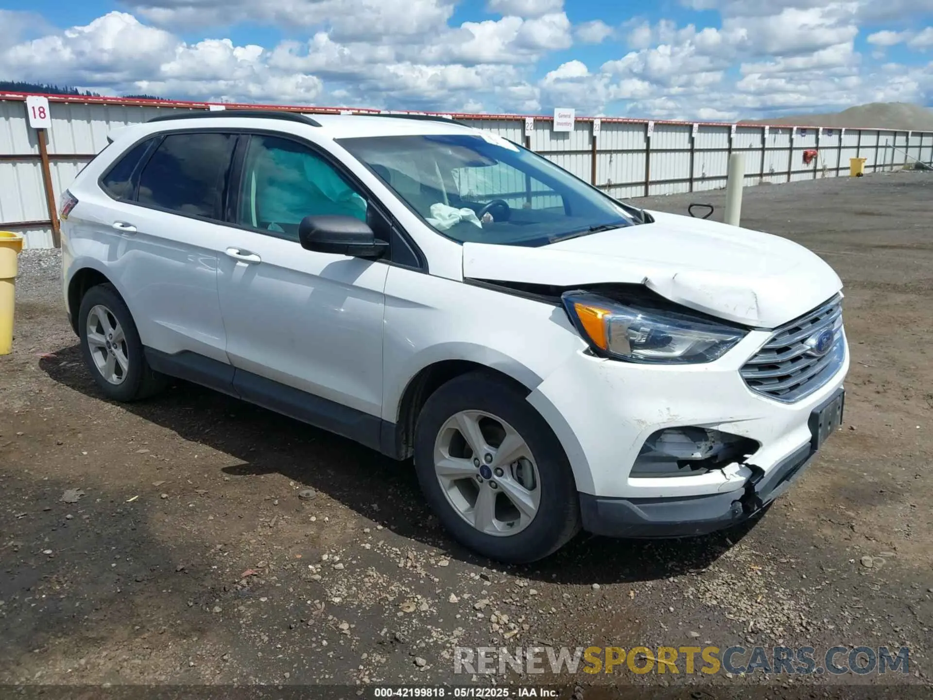 1 Photograph of a damaged car 2FMPK3G93LBB63027 FORD EDGE 2020