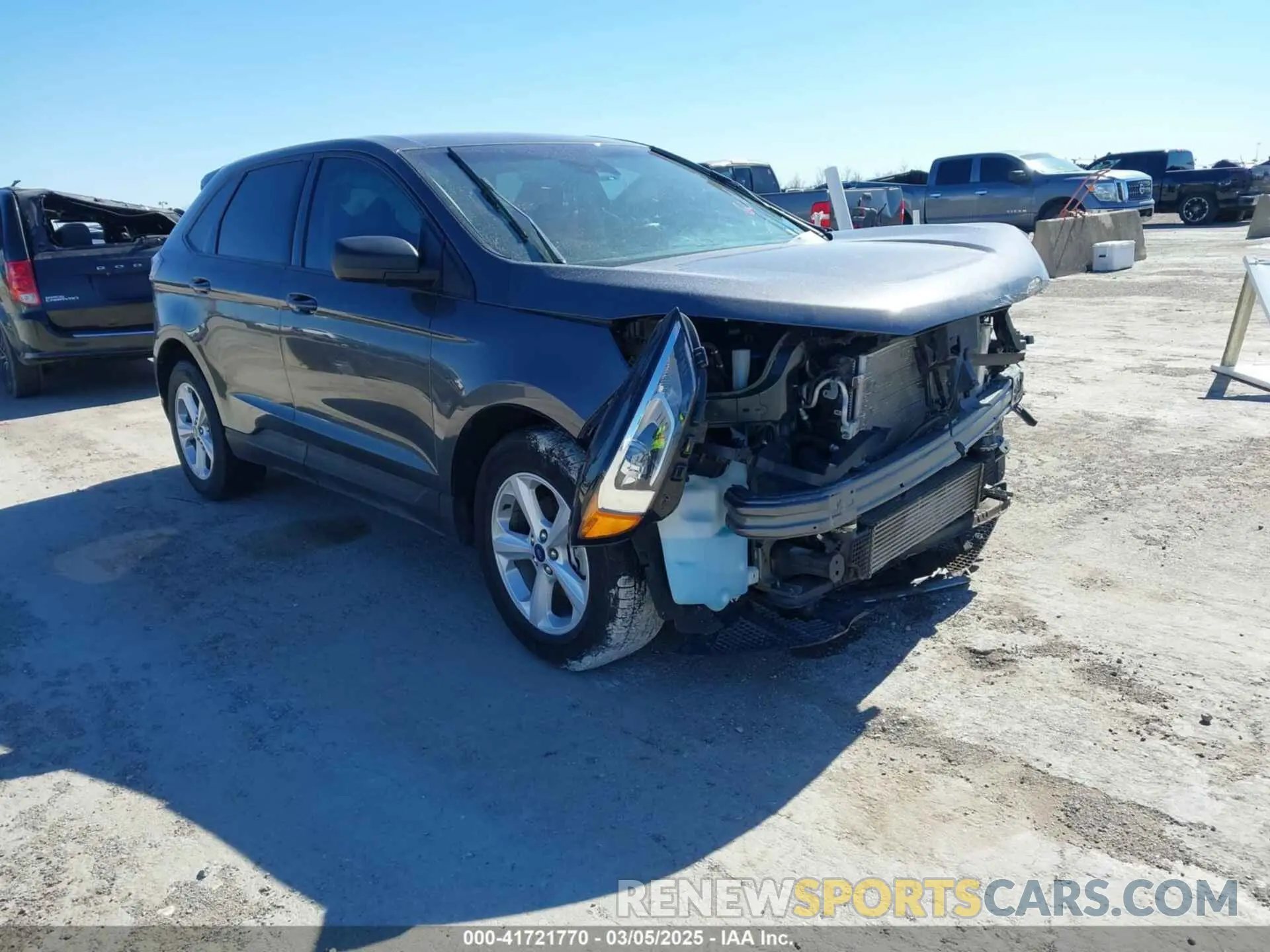 1 Photograph of a damaged car 2FMPK3G94LBB11244 FORD EDGE 2020