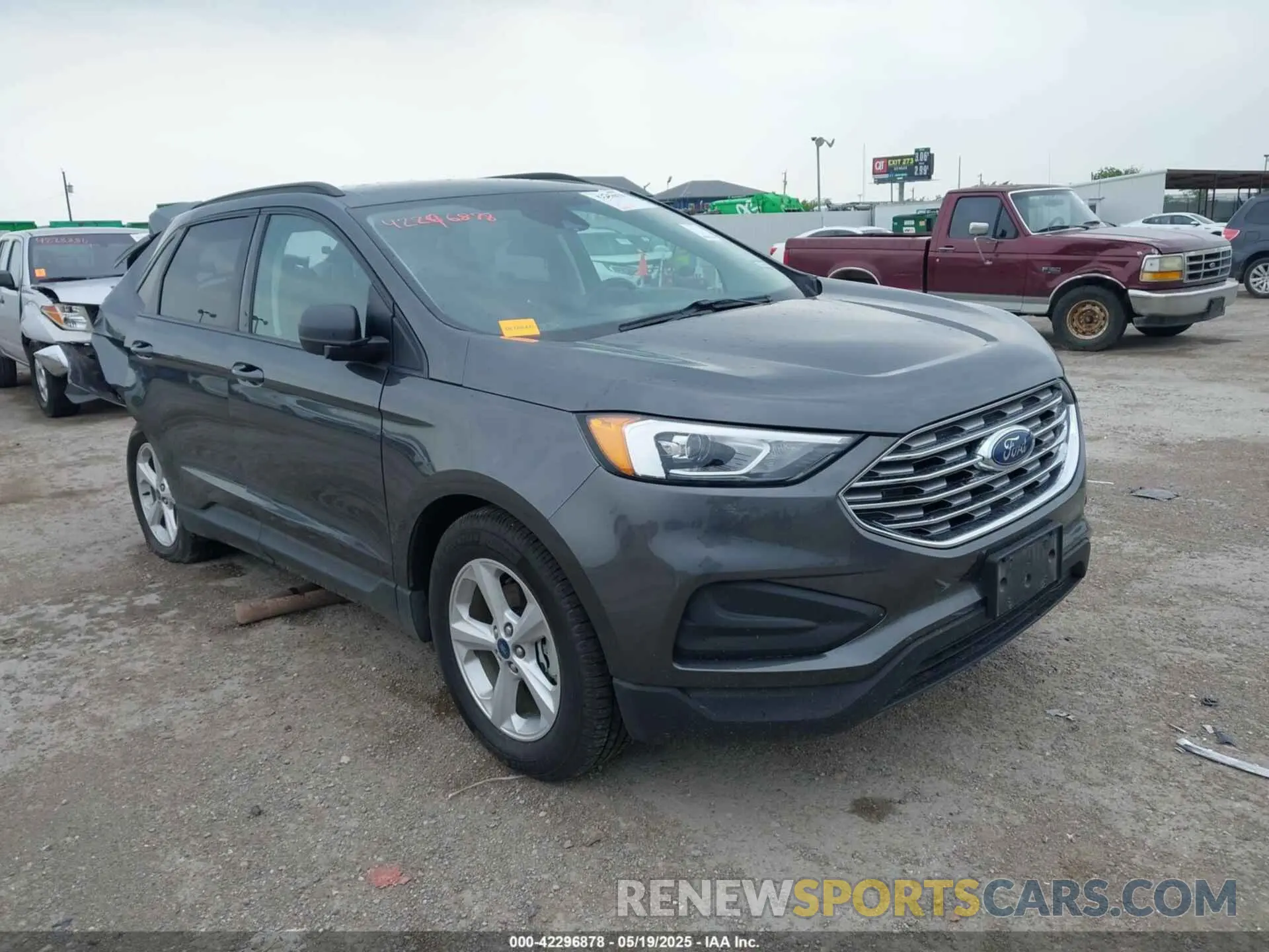 1 Photograph of a damaged car 2FMPK3G98LBB53318 FORD EDGE 2020