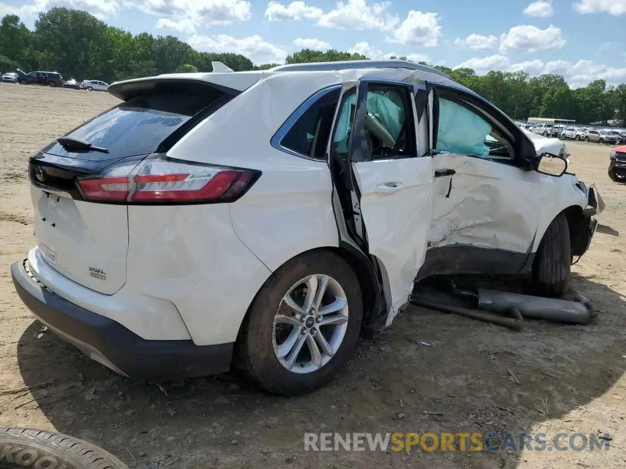3 Photograph of a damaged car 2FMPK3J90LBA04443 FORD EDGE 2020
