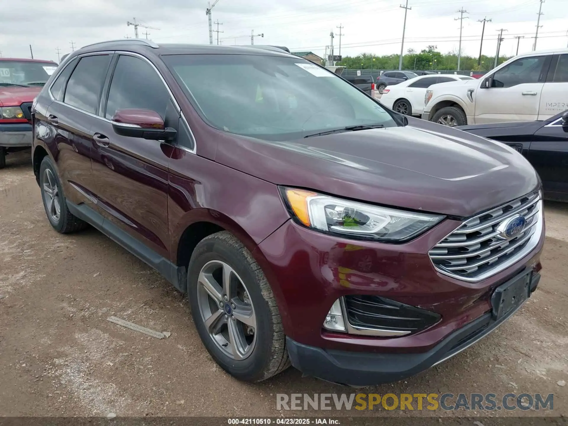 1 Photograph of a damaged car 2FMPK3J90LBA59717 FORD EDGE 2020