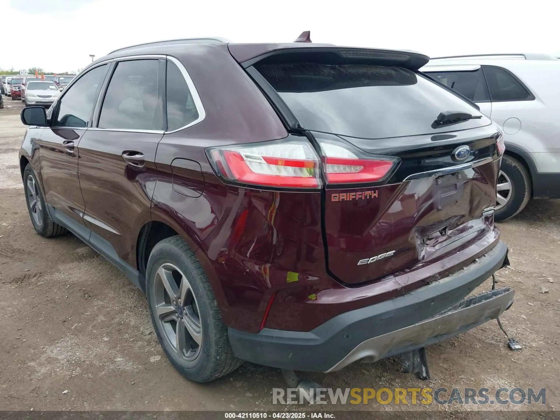 3 Photograph of a damaged car 2FMPK3J90LBA59717 FORD EDGE 2020