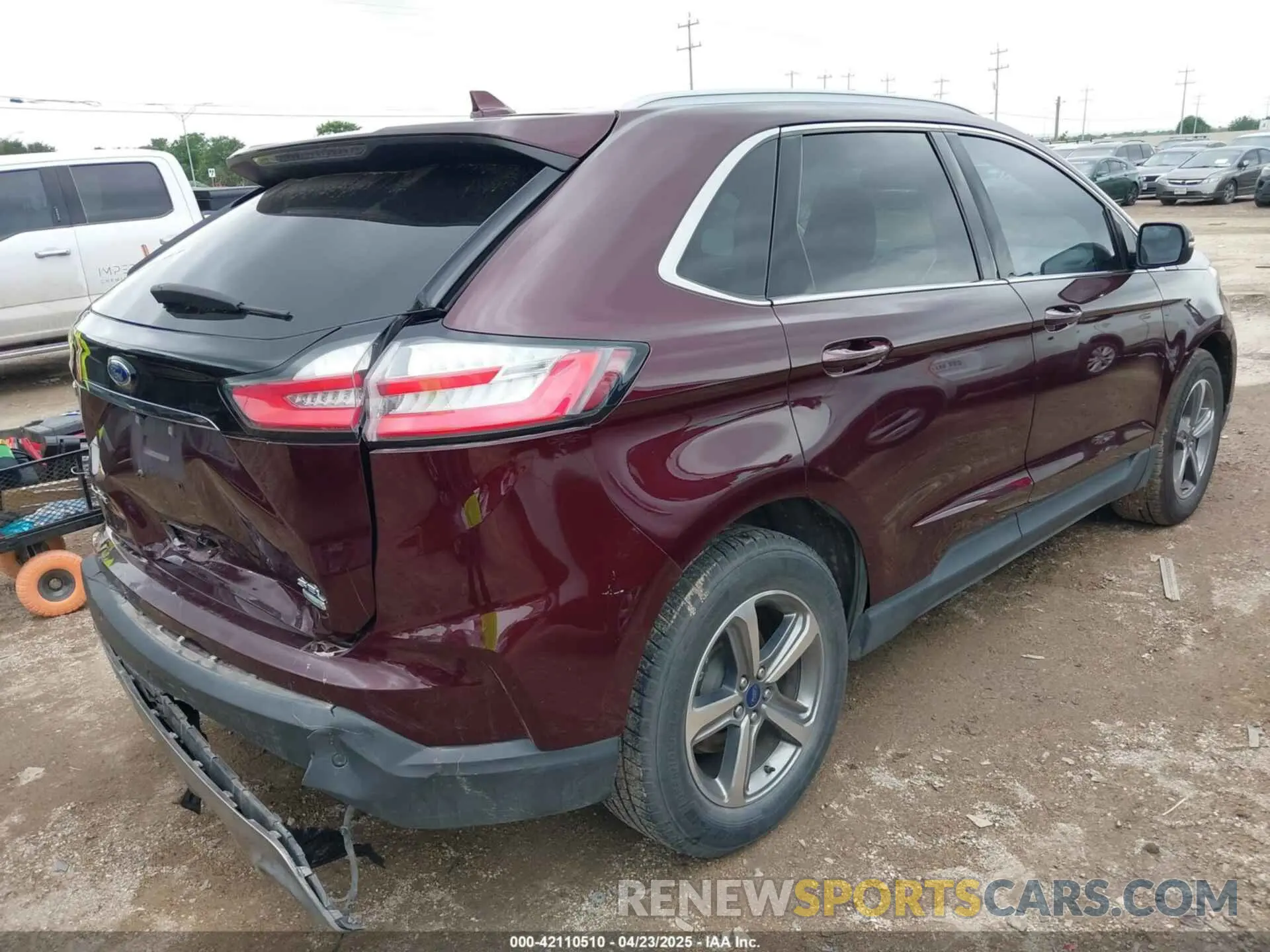 4 Photograph of a damaged car 2FMPK3J90LBA59717 FORD EDGE 2020