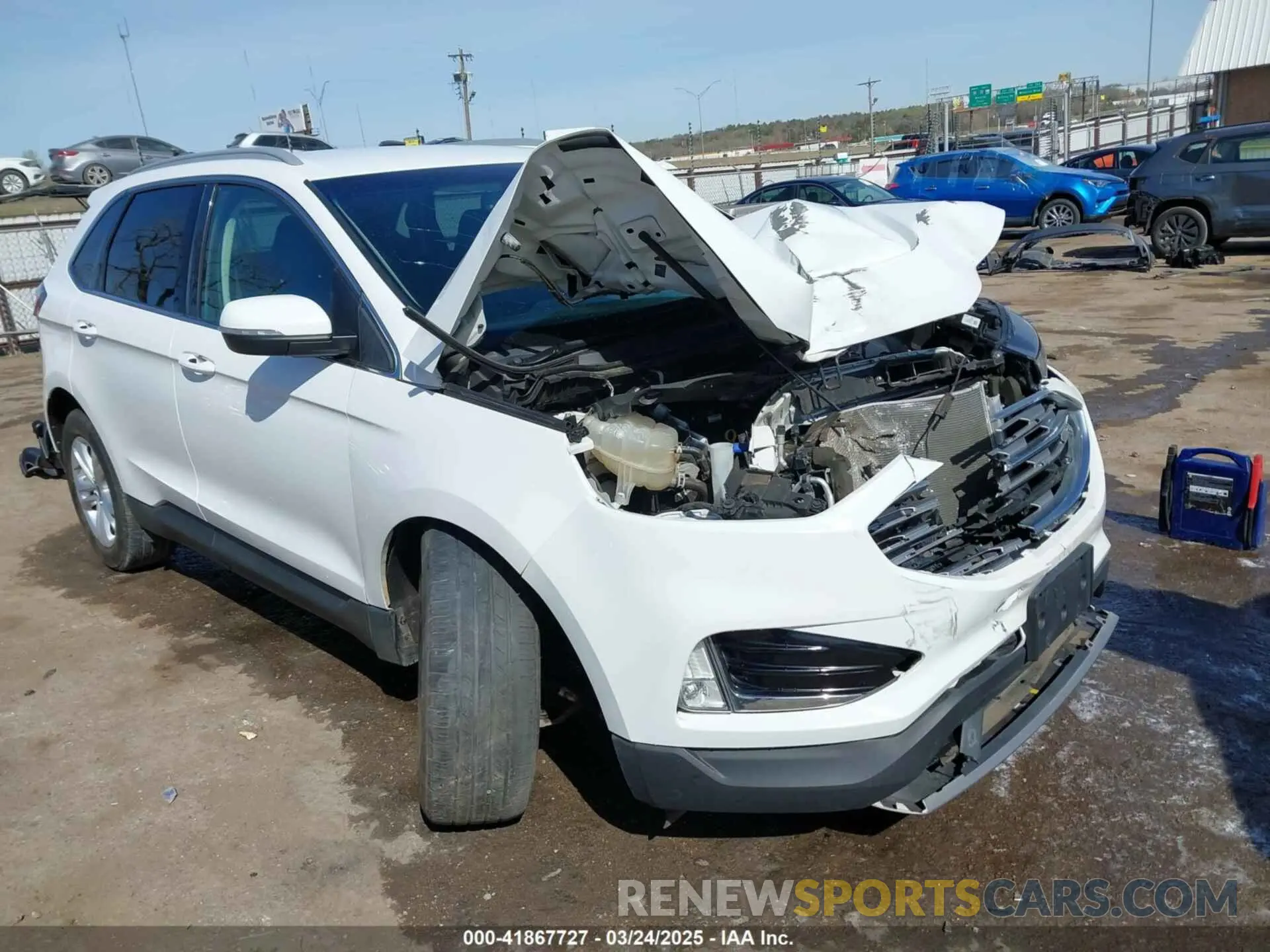 1 Photograph of a damaged car 2FMPK3J91LBA50377 FORD EDGE 2020