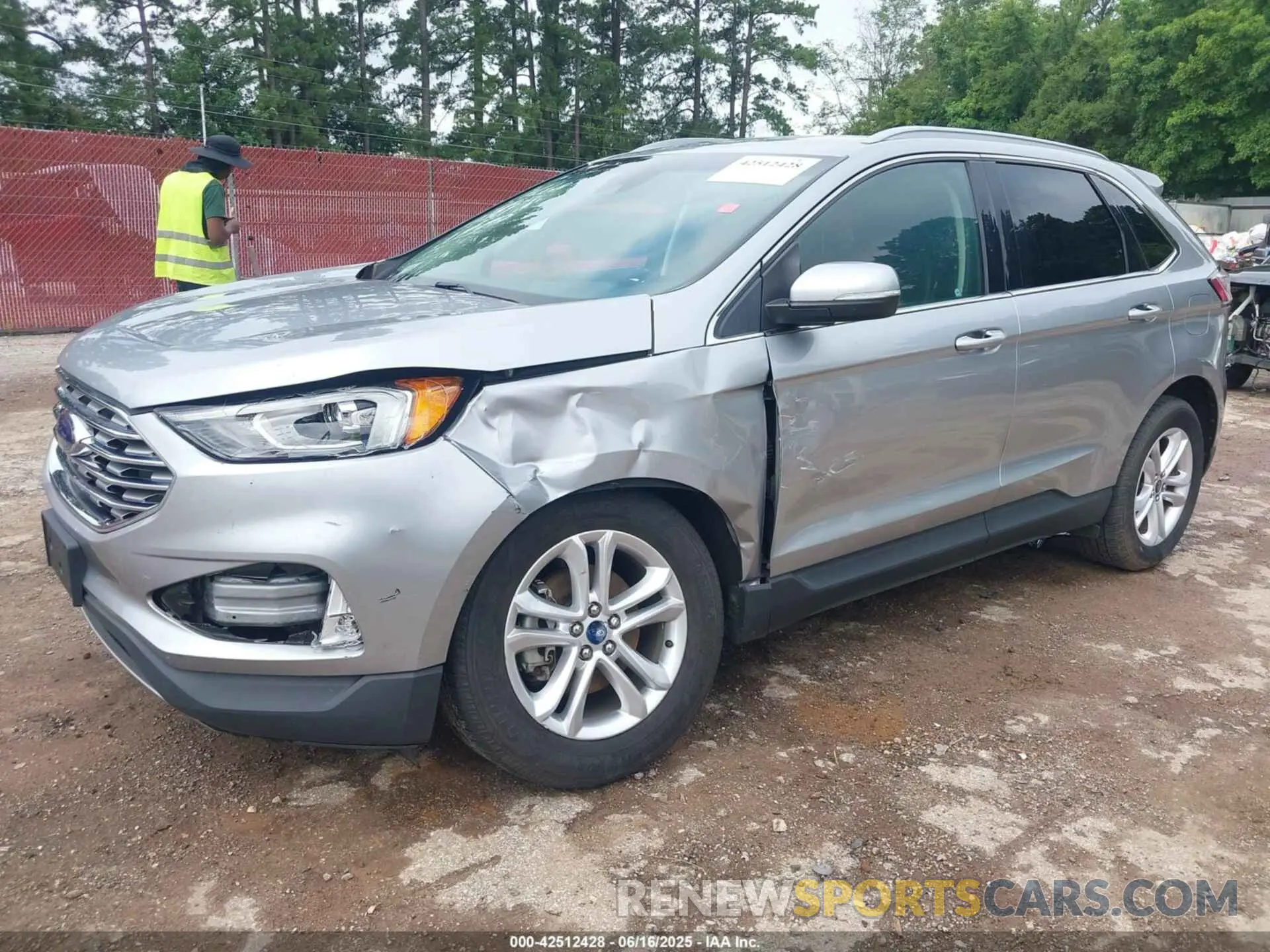 2 Photograph of a damaged car 2FMPK3J91LBA73951 FORD EDGE 2020