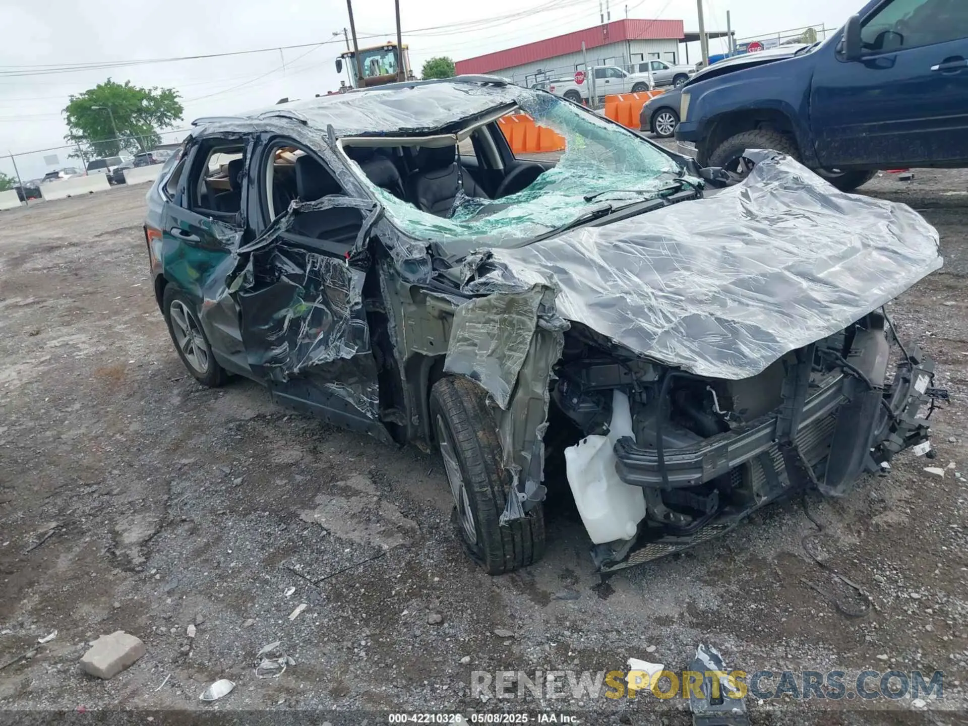 1 Photograph of a damaged car 2FMPK3J92LBA94128 FORD EDGE 2020