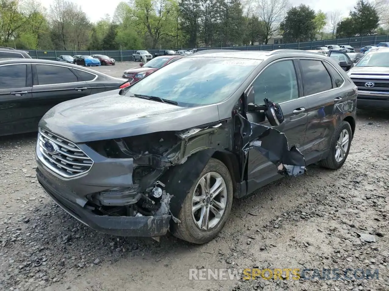 1 Photograph of a damaged car 2FMPK3J93LBA66631 FORD EDGE 2020