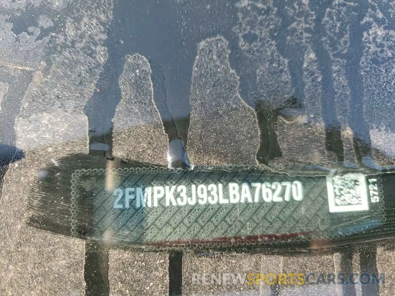 13 Photograph of a damaged car 2FMPK3J93LBA76270 FORD EDGE 2020