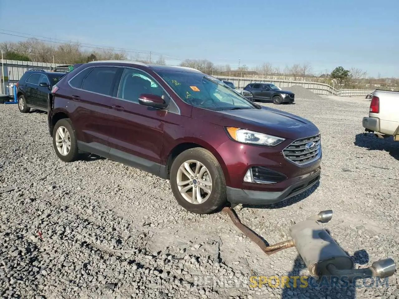 4 Photograph of a damaged car 2FMPK3J93LBA76270 FORD EDGE 2020