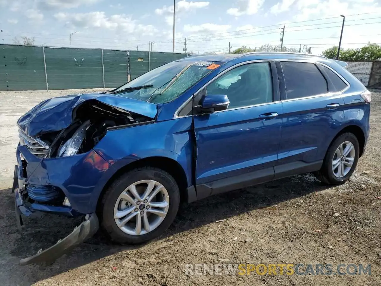 1 Photograph of a damaged car 2FMPK3J94LBA28793 FORD EDGE 2020