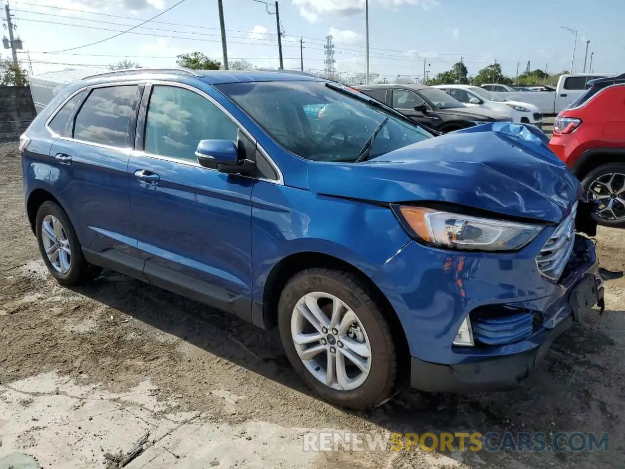 4 Photograph of a damaged car 2FMPK3J94LBA28793 FORD EDGE 2020